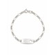Pulsera para niña con placa Pulsera para niña con placa