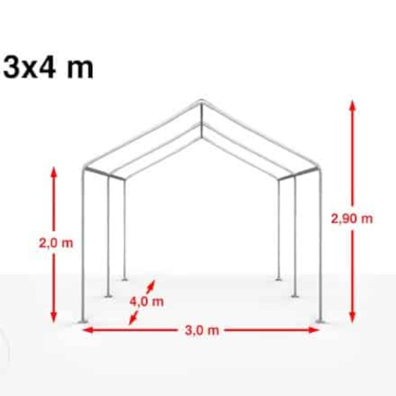 Carpa Estructural Gazebo 4x3M Eventos Carpa Estructural Gazebo 4x3M Eventos