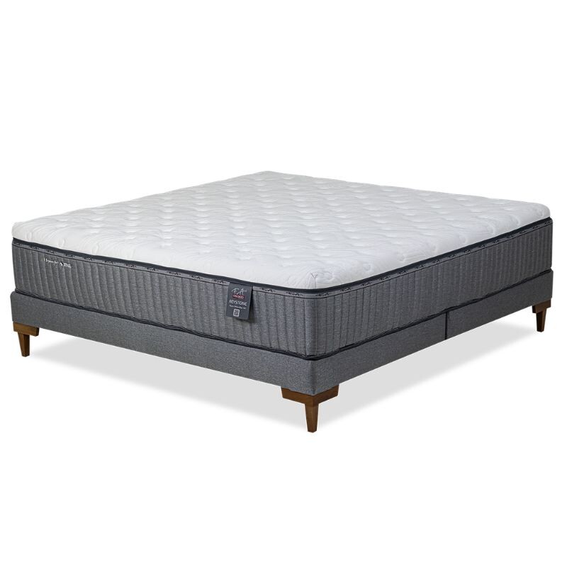 Somier Resortes Keystone Extra King 193x203x36
