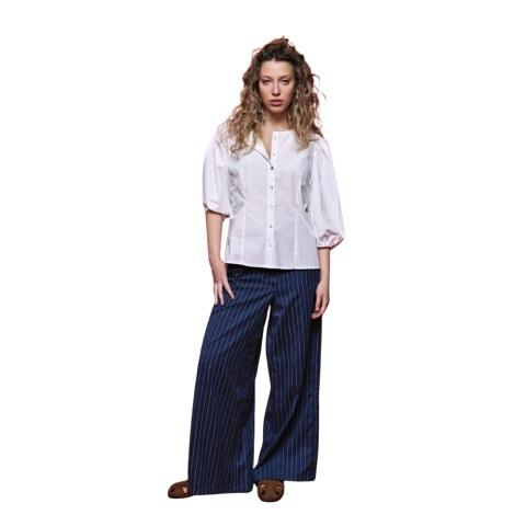 CAMISA MICK S-XL BLANCO