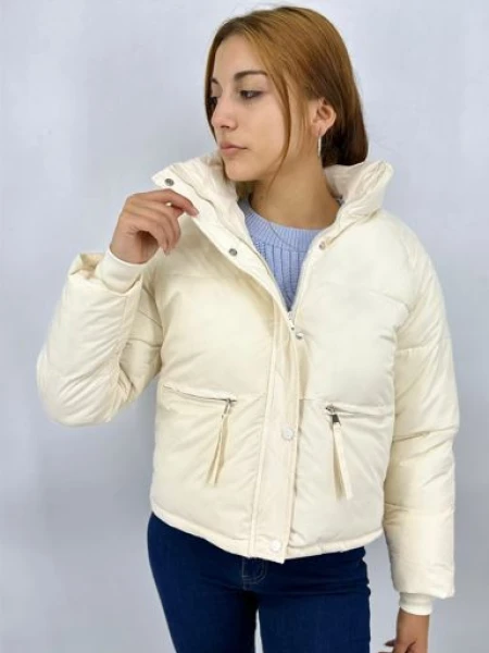 CAMPERA SLOWLY 2302 PUFFER BLANCO