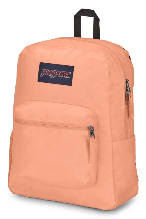 MOCHILA JANSPORT CROSS TOWN PEACH NEON