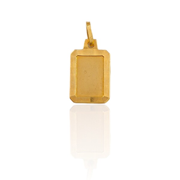 Dije Identidad-Oro bajo-Sin piedra-CP8710 Sinpiedra
