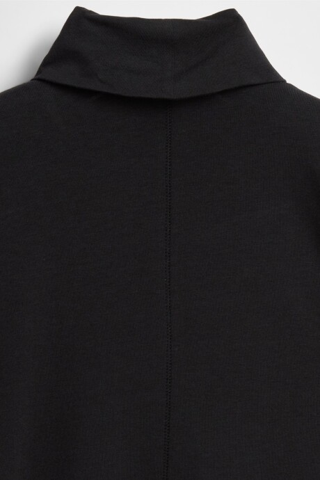 Remera Polera Mujer Black