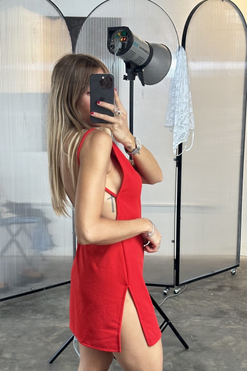 Vestido Espalda Red
