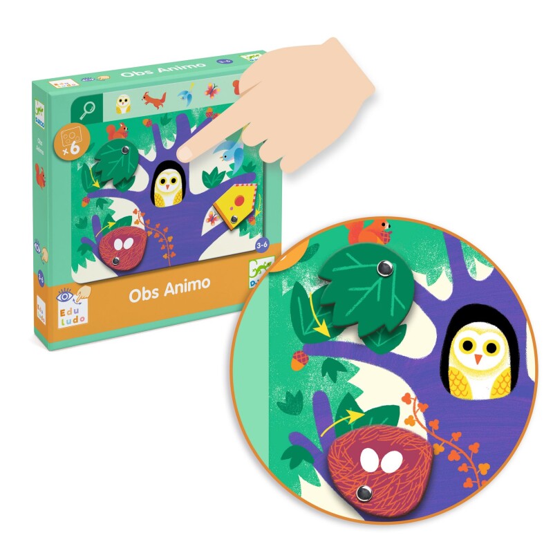Juego de mesa Observación Animo Djeco Juego de mesa Observación Animo Djeco