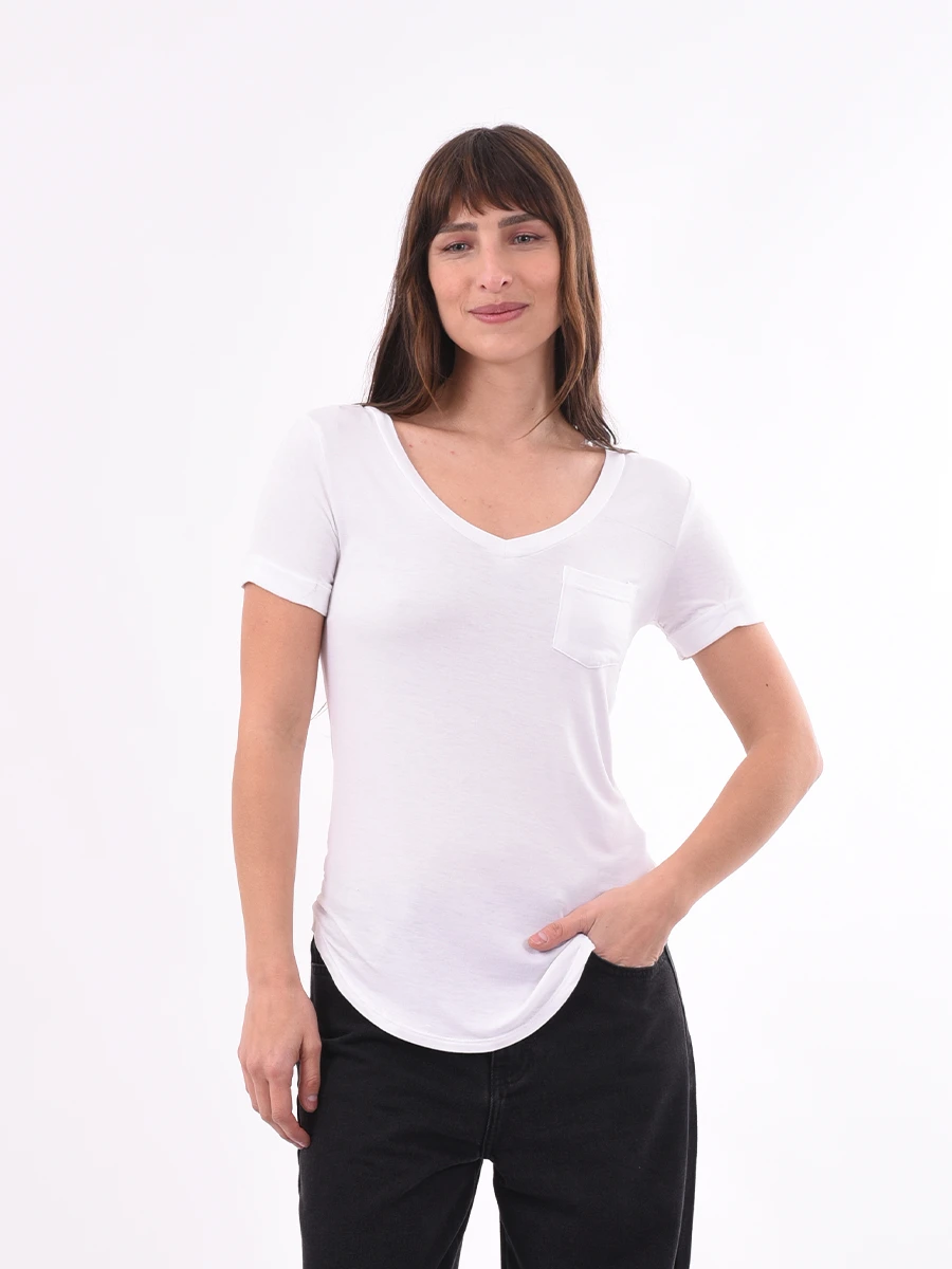 REMERA AMINA - BLANCO 