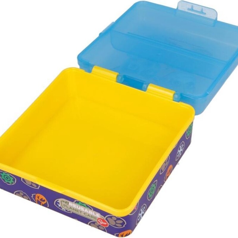 Lunchera Multicompart Plástico Sq Masc Paw Patrol BAZAR PLASTICO LUNCHERA MULTICOMPART SQ PAW MASC