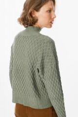 Sweater Panal Verde Militar