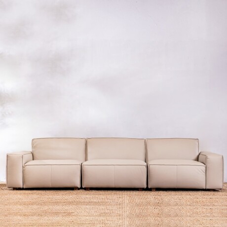 Sillón Modulado Cuero Orvalho Duna U
