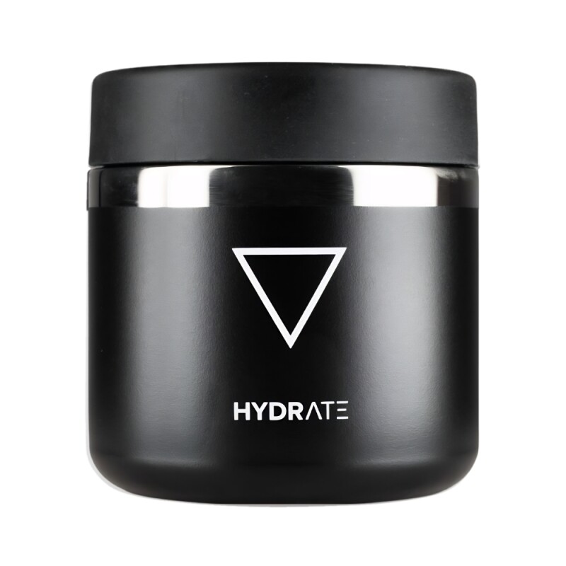 Hydrate Food Flask Negro 591ml Hydrate Food Flask Negro 591ml