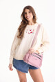 Bandolera Cargo Rosa