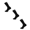 Medias Unisex New Balance Crew X3 Negro