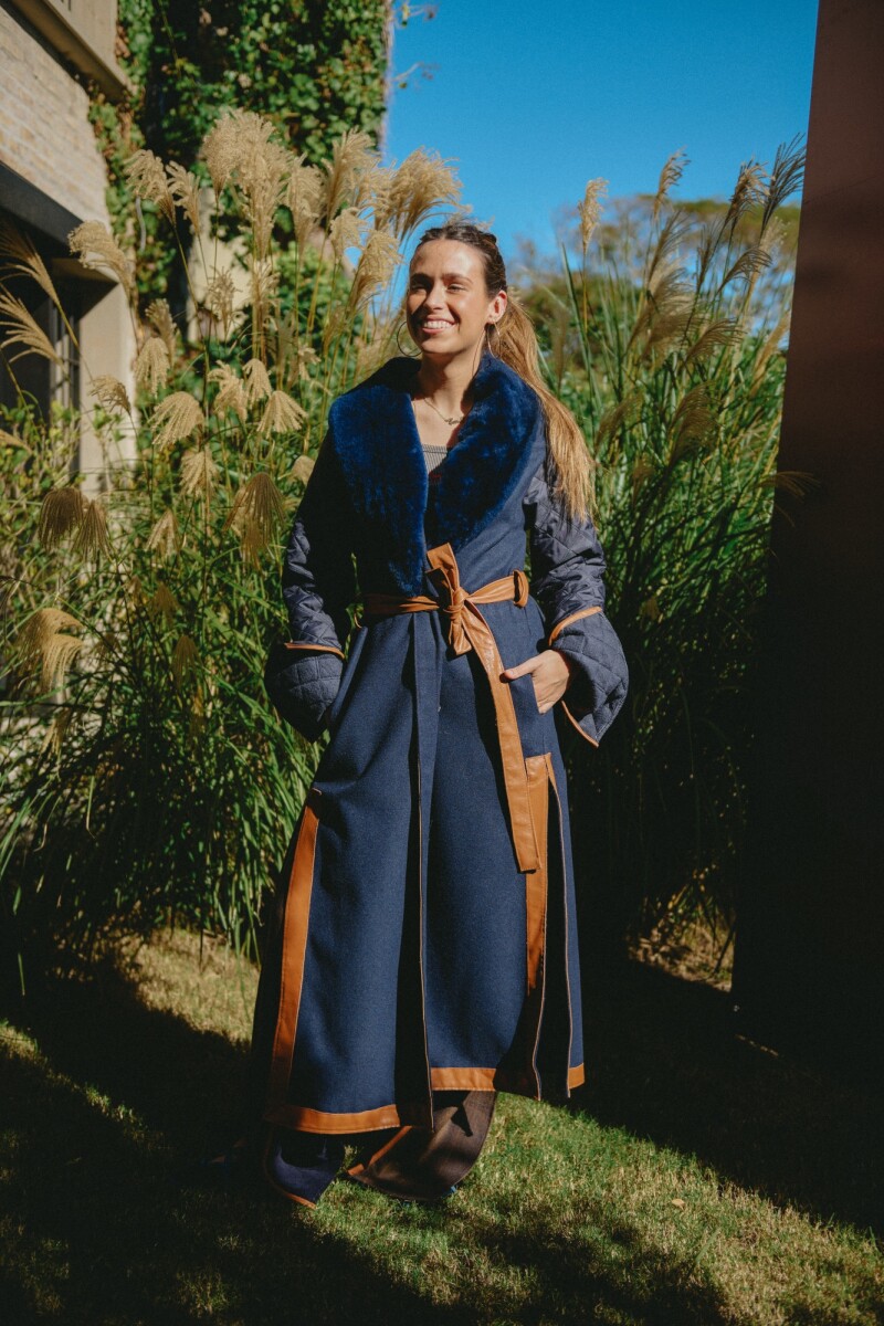 Exotic Coat Azul Marino