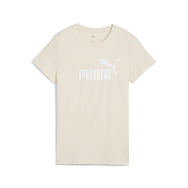 Remera Puma ESS Nro 1 LOGO de Mujer - 682371 87 Arena