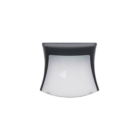 Aplique pared solar 26Lm negro IP65 100X106X40mm IX4922
