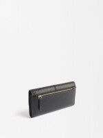 Cartera Cierre De Solapa negro