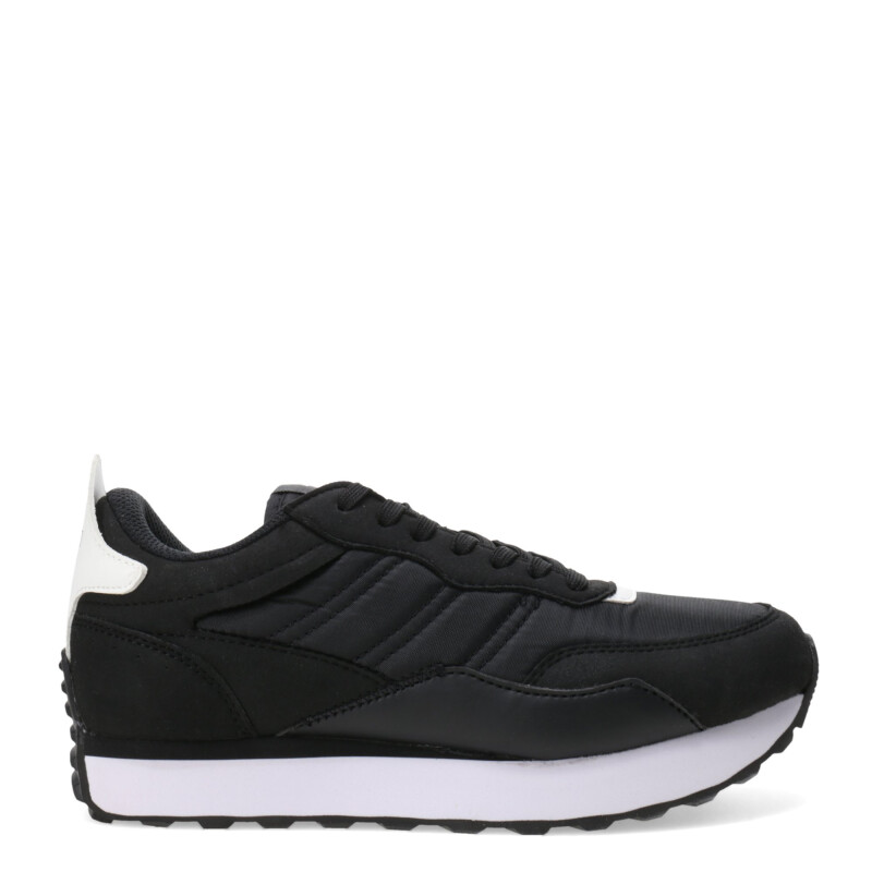 Championes de Mujer Topper Negro - Blanco