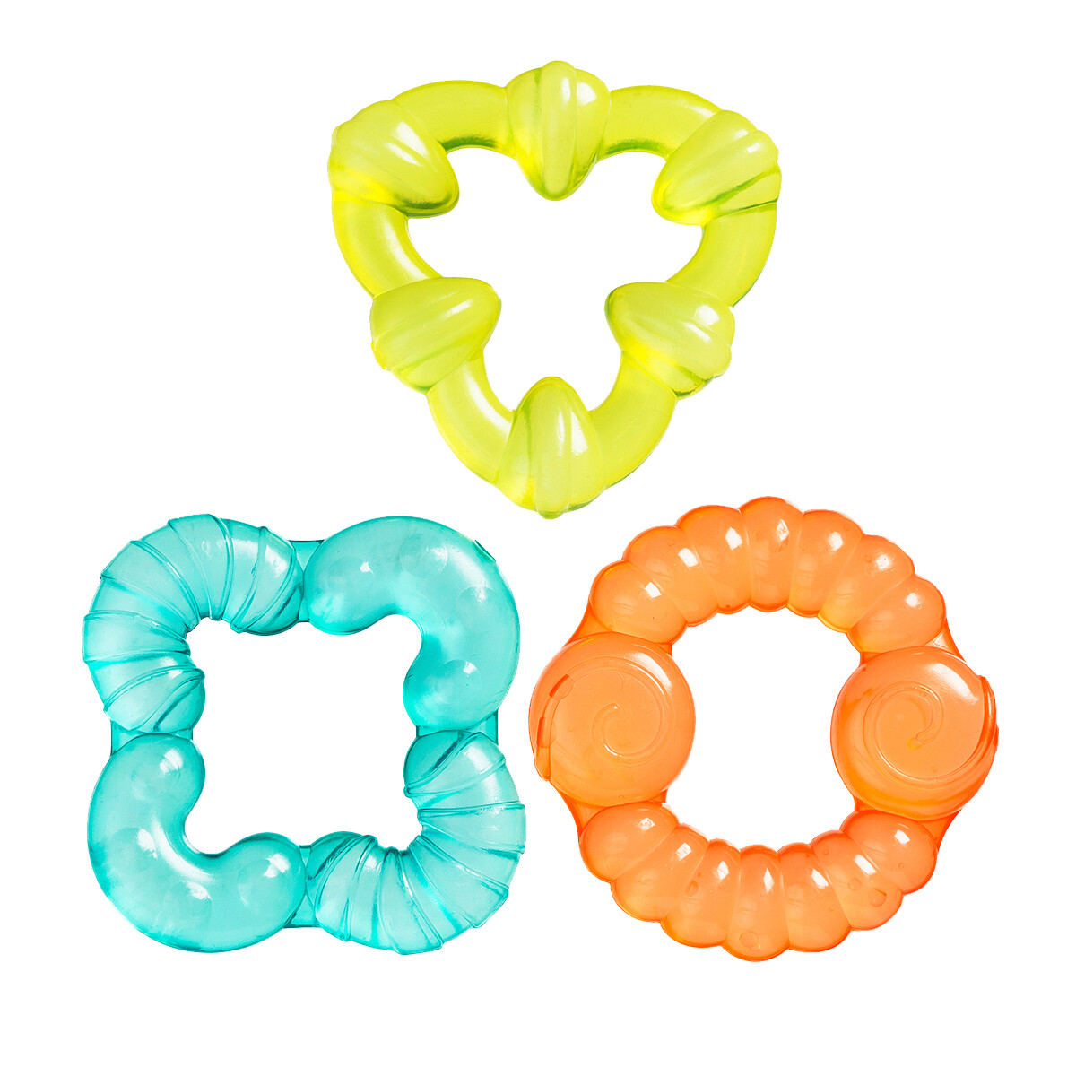 Pack de 3 mordillos de agua Bumpy Gums PLAYGRO 