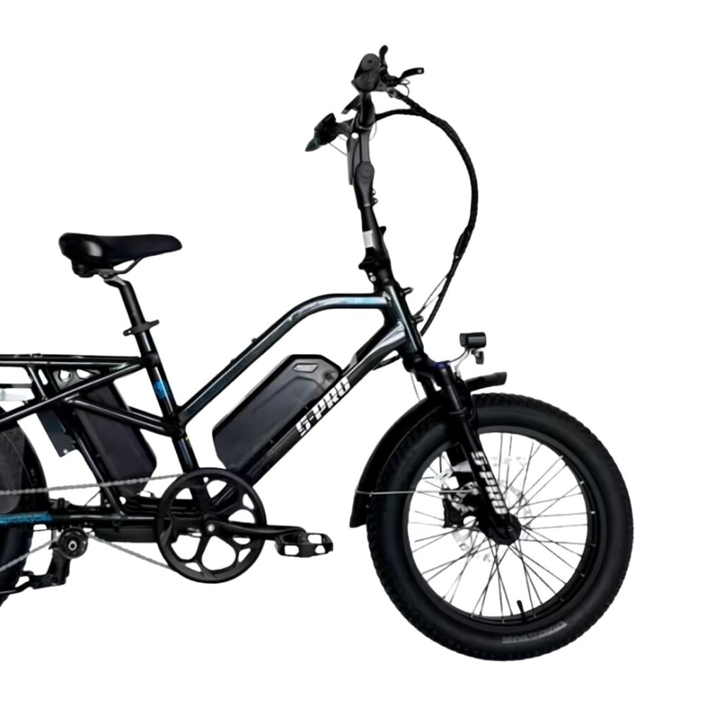 Bicicleta Eléctrica Rodado 20 Negra - Modelo Wagon - S-PRO Bicicleta Eléctrica Rodado 20 Negra - Modelo Wagon - S-PRO