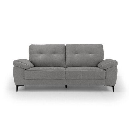 Sofá Blus - Tela Microfibra - 3 cuerpos 6686-7 Gris
