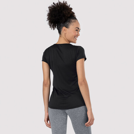 Remera Deportiva Graphene Entrenamiento Para Dama Negro