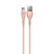 Cable MICRO USB 3.1A ALO FLASH 1 Metro Pink sand