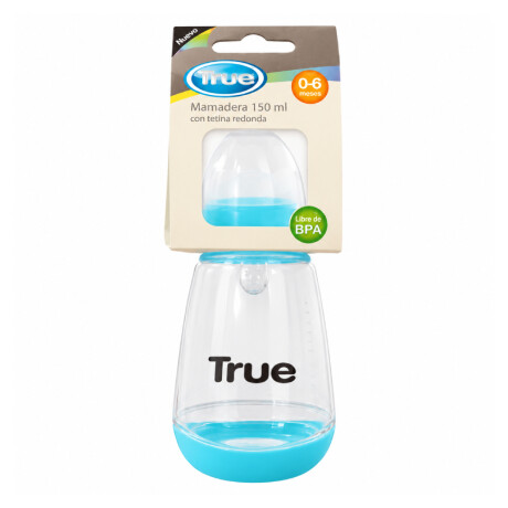 Mamadera True con Tetina Redonda 0-6 Meses150ml Mamadera True con Tetina Redonda 0-6 Meses150ml