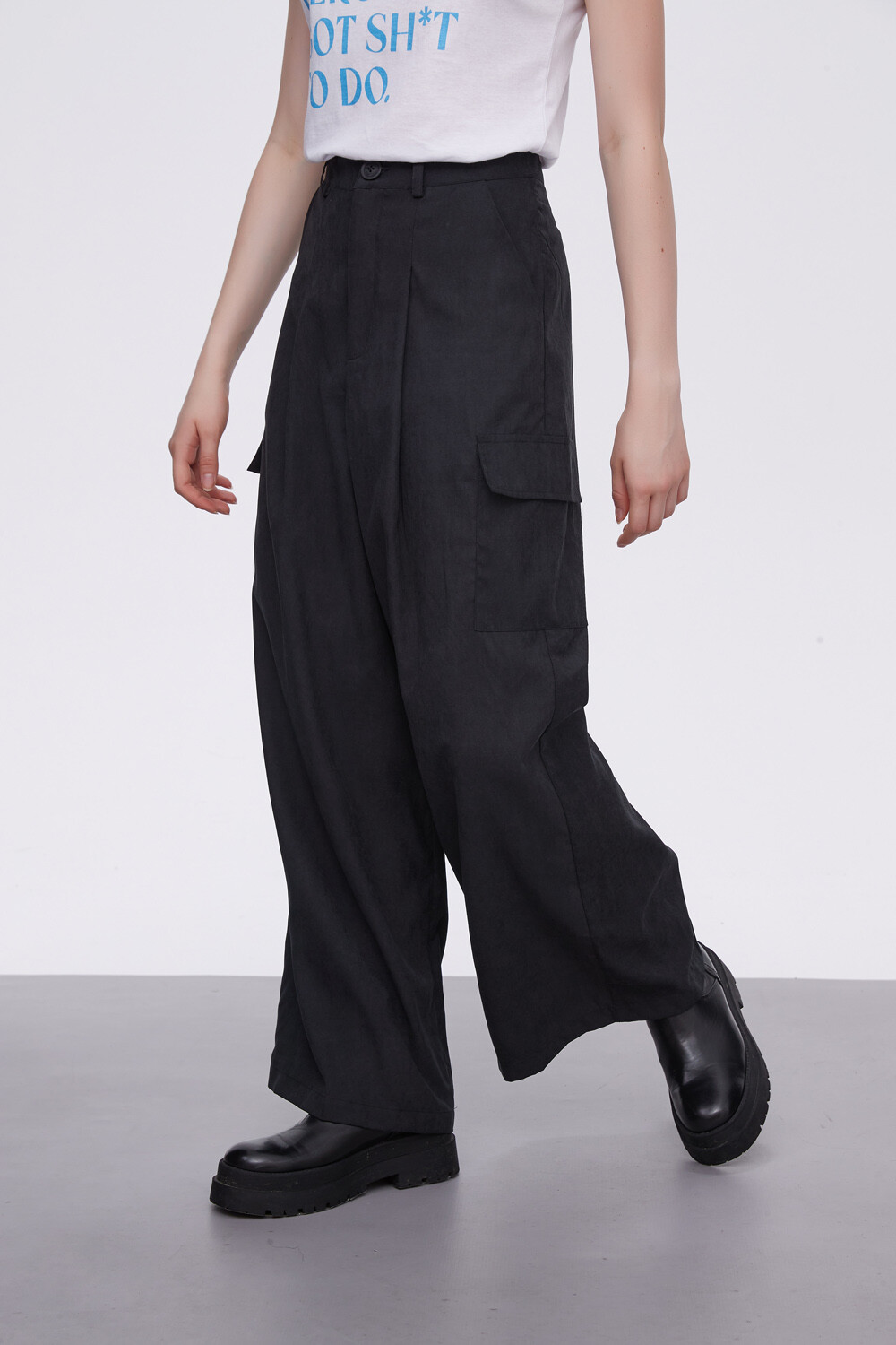 Pantalon Riad Negro