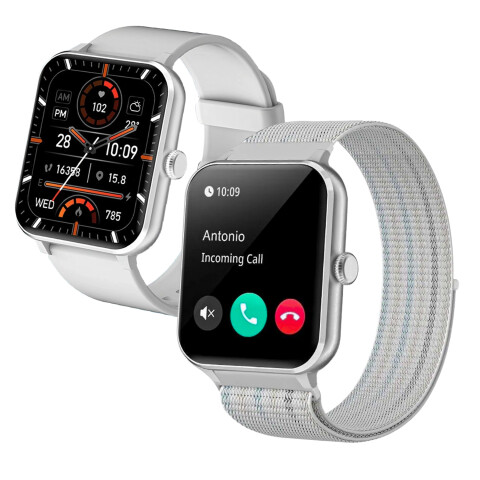 Smartwatch Blackview Con Doble Pulsera R50 1.85" GRIS