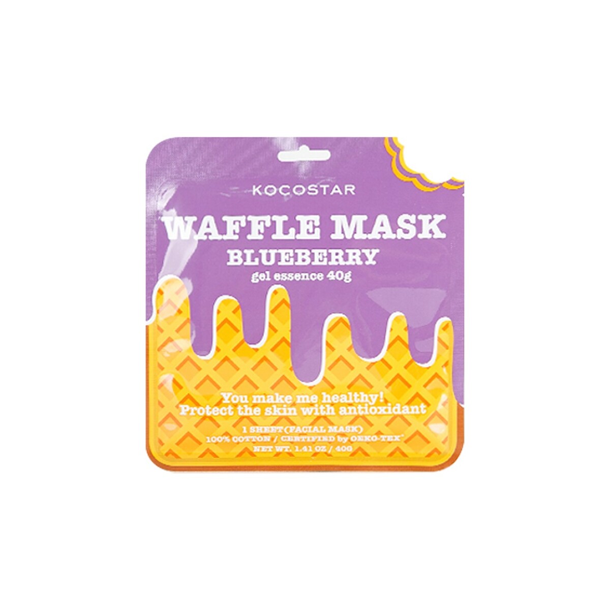 Cosrx Waffle Mask Cara Blueberry Hortensia 