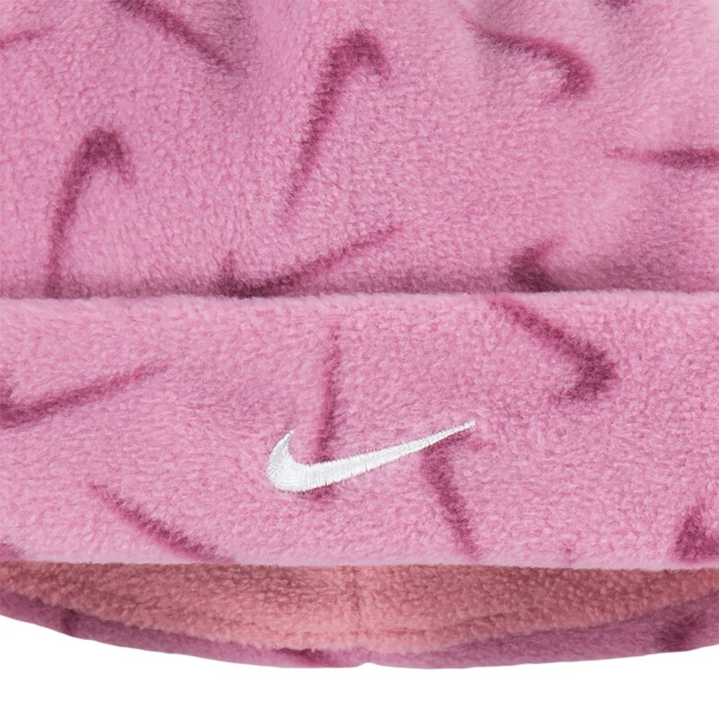 Remera Nike Nike Printed Fleece Trappe Unisex Rosado