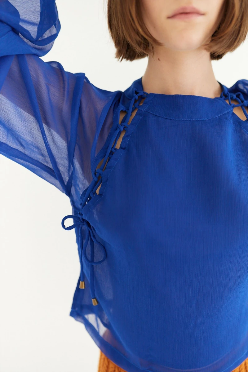 Blusa Rita - Azul 
