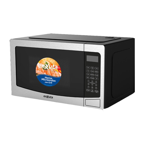 MICROONDAS ENXUTA 30 LITROS DIGITAL INOX CON GRILL MICROONDAS ENXUTA 30 LITROS DIGITAL INOX CON GRILL