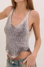 MUSCULOSA SPIKES Blanco
