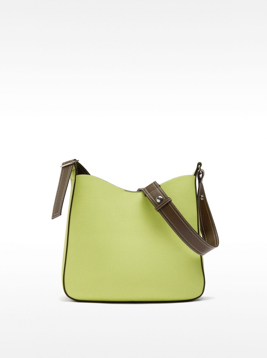 Bolso De Hombro Con Textura - lima 