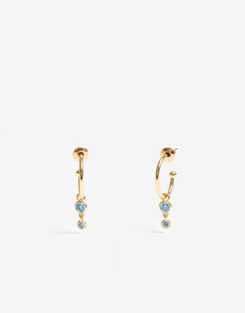 Aros Sets Cubic zirconia Set De Aros Con Cubic Zirconia - Dorado