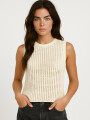 Musculosa Ruka Marfil / Off White