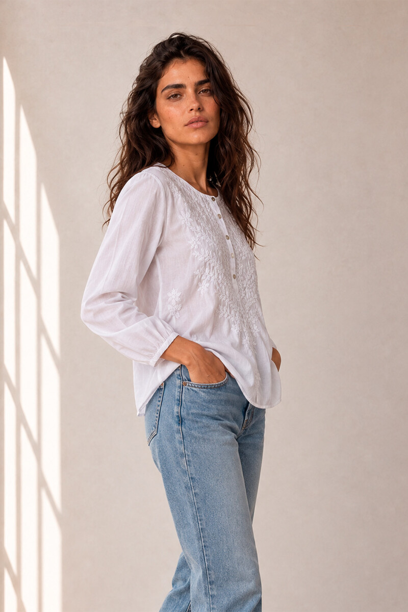 BLUSA INDI BLANCO