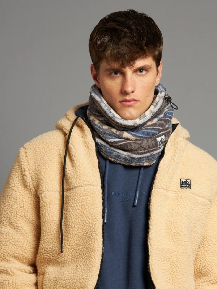 Cuello Hom.Polar Rusty - Azul 