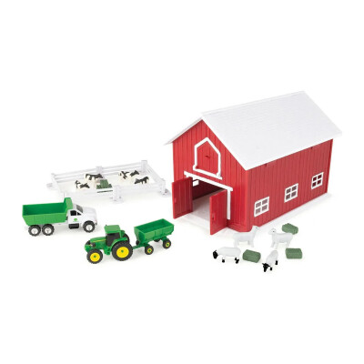 Granero rojo a escala 1/64 John Deere Granero rojo a escala 1/64 John Deere