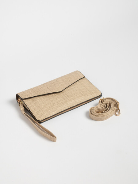 Billetera sobre textura Blanca