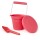 Juego Playa silicona 3pcs coral