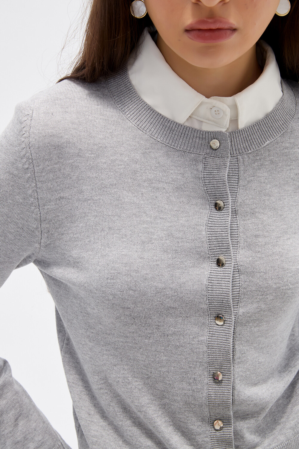 Saco Sylven Gris Melange Medio