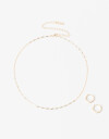 Bijouterie Set Strass Set De Bijouterie Delicates - Dorado