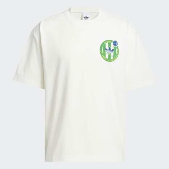 Remera Adidas Basketball Blanco