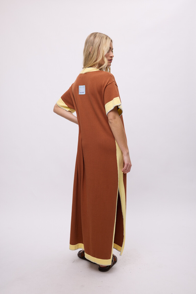 Vestido Lia Marron