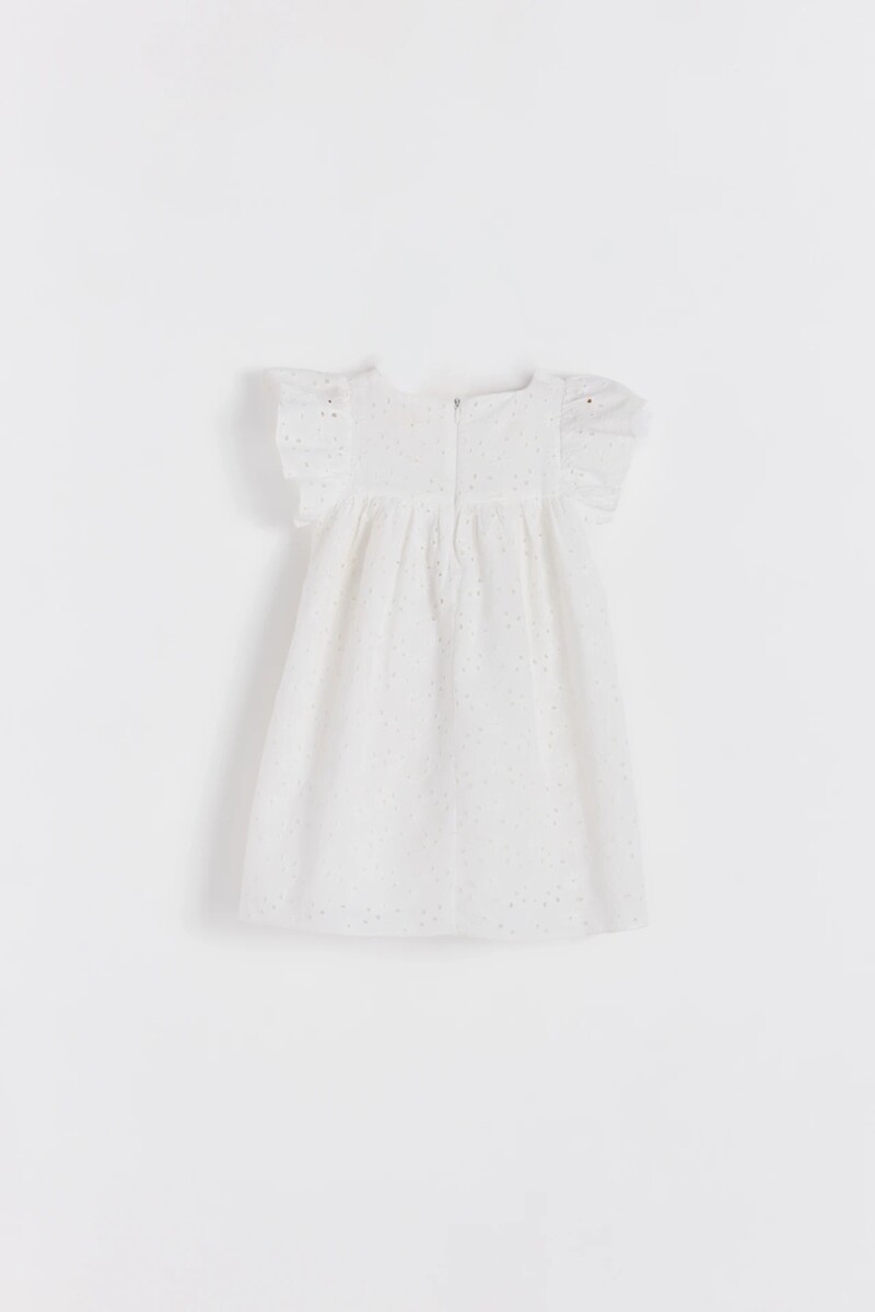 VESTIDO CHER BRODERIE Blanco