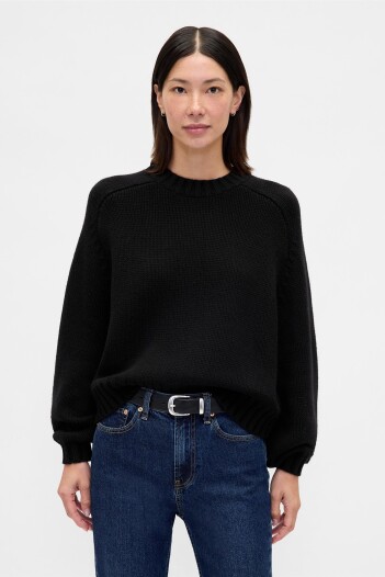 Buzo Relaxed Algodón Mujer Black 22