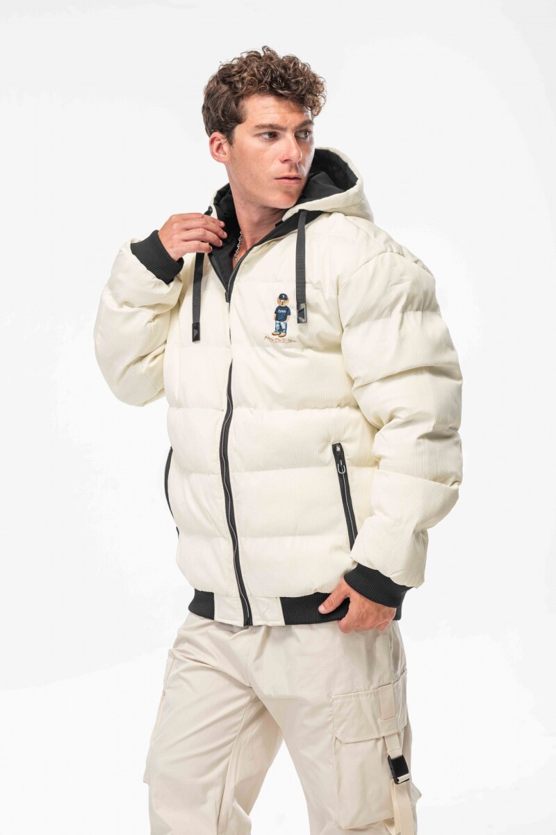 Campera REVER BEAR Campera REVER BEAR Blanco
